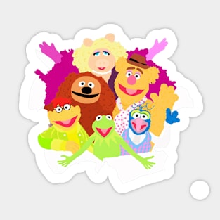 Muppet Burst Sticker